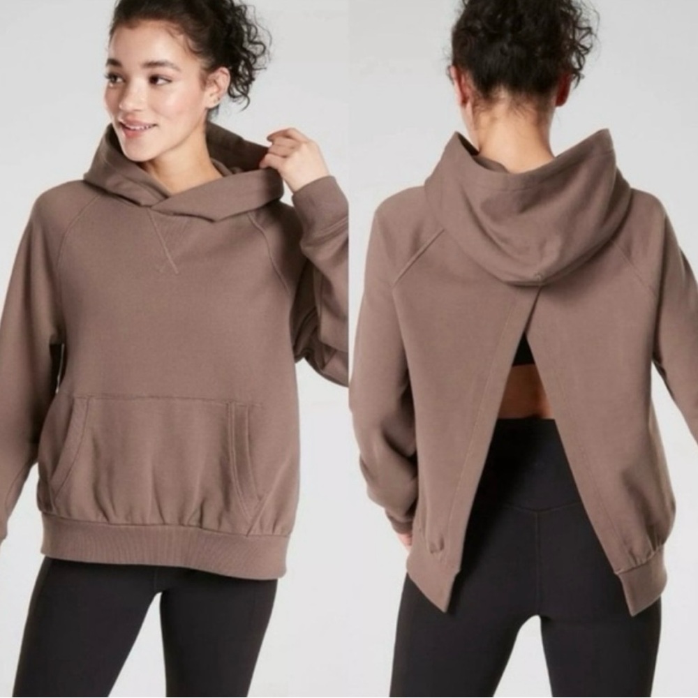 Athleta Moonrise Open-Back Hoodie